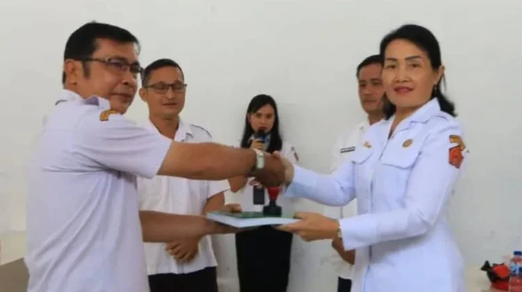 Jabatan Camat Ulu Moro'o Diserahterimakan