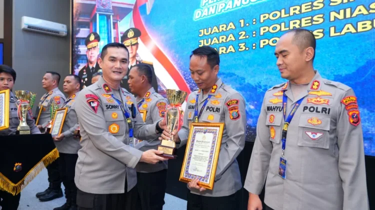 Polres Nias Raih Juara Layanan Call Center 110