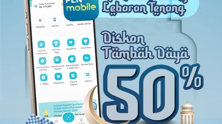 Berkah Ramadhan, PLN Diskon Tambah Daya 50%