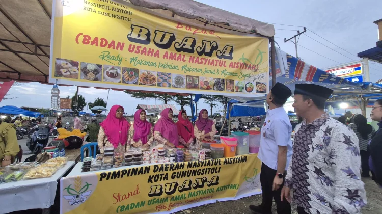 Stand Buana PDNA Kota Gunungsitoli Ikut Berkontribusi di Ramadhan Fair