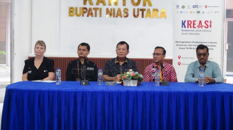 Rapat Koordinasi Persiapan Kunjungan Sekolah Dampingan KREASI di Nias Utara