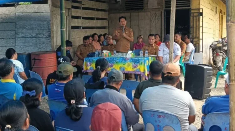 DKPP Nias Barat Kunjungan Lapangan di Desa Sisobambowo