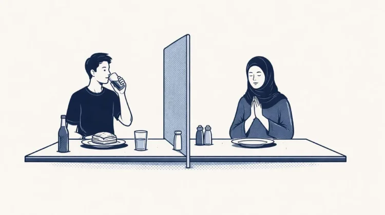 Diantara Adab dan Hak: Soal Makan saat Orang Berpuasa