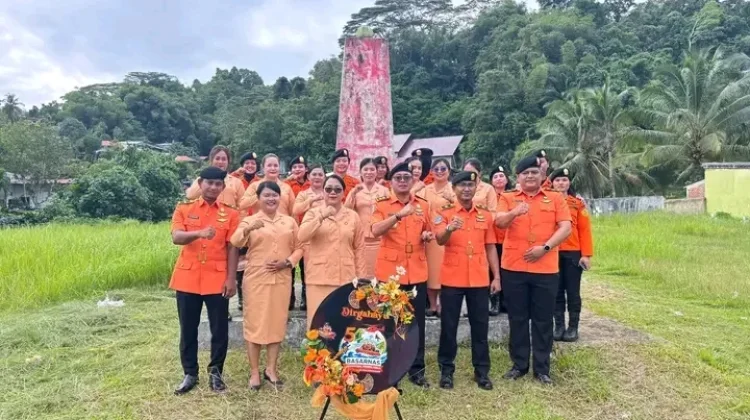 Peringati HUT Ke-54, Basarnas Nias Gelar Ziarah di TMP Mudik