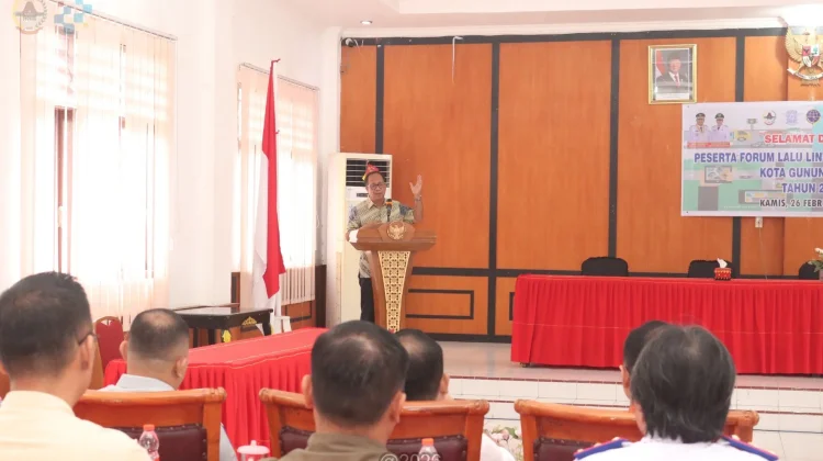Wawako Gunungsitoli Buka Kegiatan Forum Lalu Lintas dan Angkutan Jalan 2026