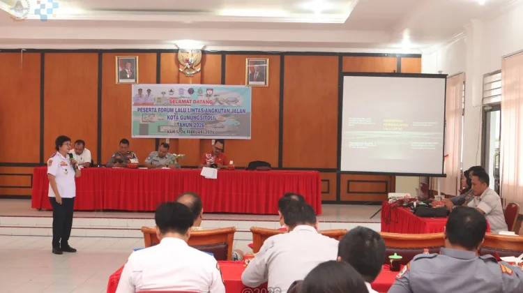 Wawako Gunungsitoli Buka Kegiatan Forum Lalu Lintas dan Angkutan Jalan 2026