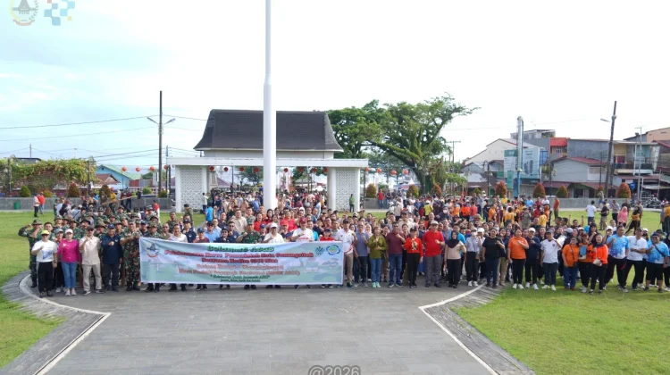 Pemerintah Kota Gunungsitoli Lakukan Gotong Royong Lintas Instansi
