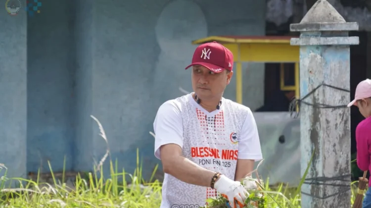 Pemerintah Kota Gunungsitoli Lakukan Gotong Royong Lintas Instansi