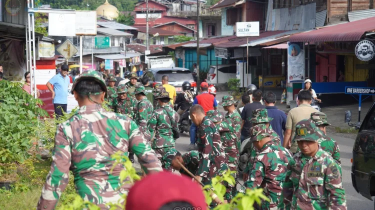 Pemerintah Kota Gunungsitoli Lakukan Gotong Royong Lintas Instansi