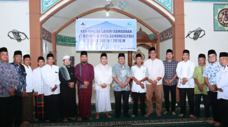 Pemko Gunungsitoli Perarat Silaturahmi Melalui Kunjungan Safari Ramadhan