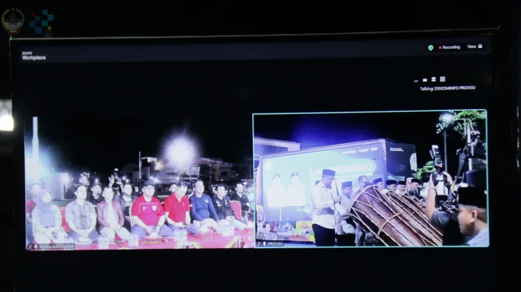 Launching Internet Gratis di Alun Alun Kota Gunungsitoli