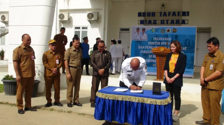 Pemkab Nias Utara Bersama Fakultas Kedokteran USU Tandatangani Kerjasama
