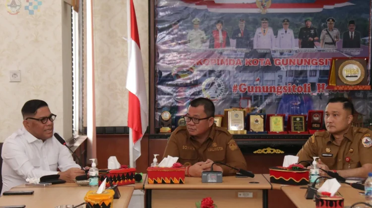 Wali Kota Gunungsitoli Terima Kunjungan Kerja Kakanwil Ditjenim Sumut