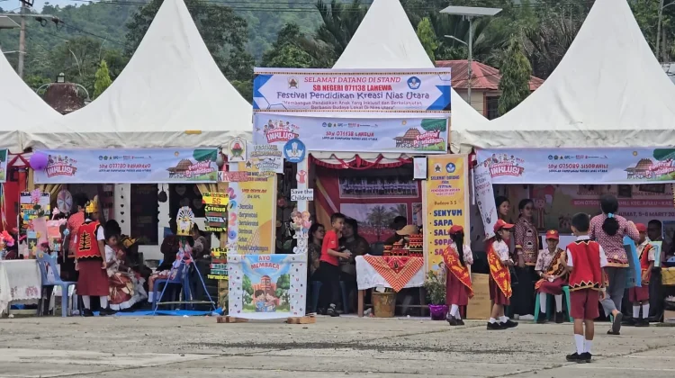Festival Pendidikan Inklusi Berbasis Budaya Lokal Nias Utara Hari-I