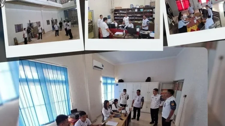 Sidak dan Kontrol Keamanan di Lapas Kelas IIB Gunungsitoli