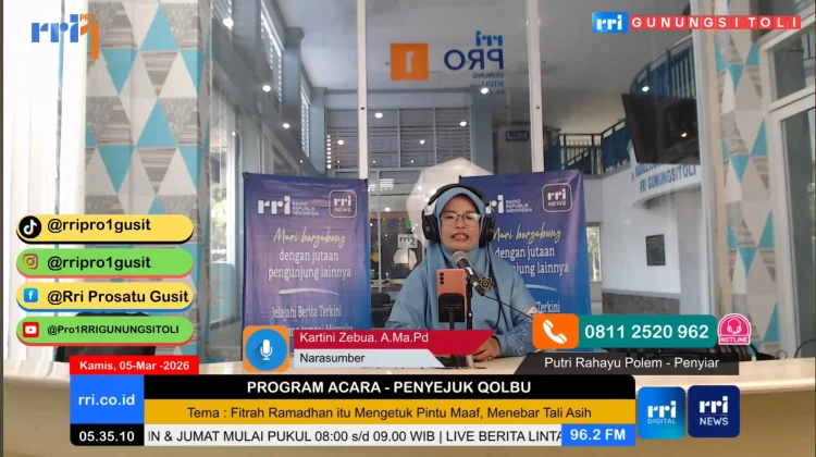 Penyejuk Qolbu : Fitrah Ramadhan Itu Mengetuk Pintu Maaf, Menebar Tali Kasih