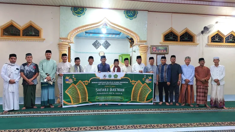 Safari Ramadhan MUI Kota Gunungsitoli di Masjid Al-Mawaddah