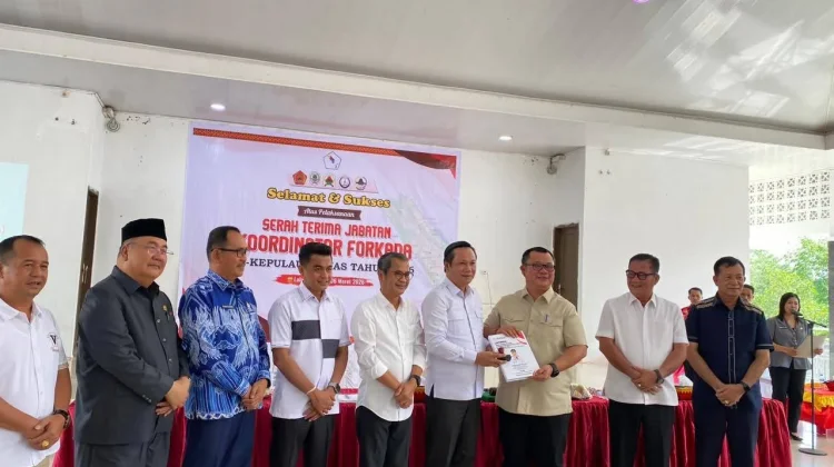Wabup Hadiri Serah Terima Jabatan Koordinator Forkada Kepulauan Nias