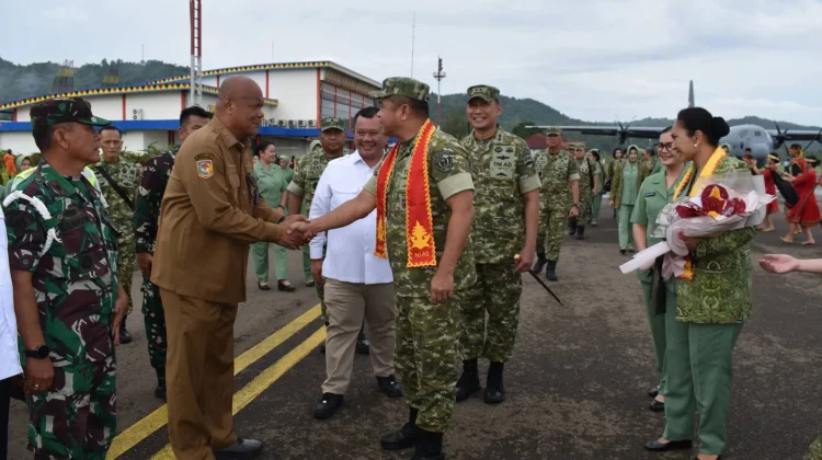 Bupati Nias Utara Sambut Kunjungan Kasad TNI di Kepulauan Nias
