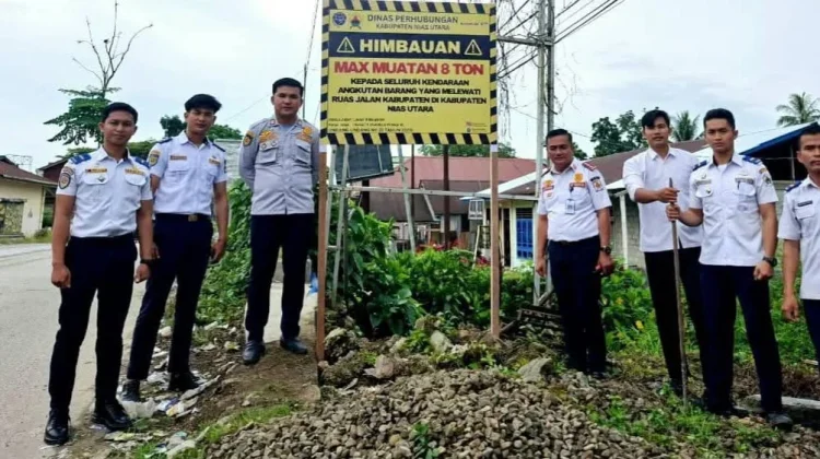 Himbauan ODOL: Jangan Lewati Jalan Kabupaten Nias Utara
