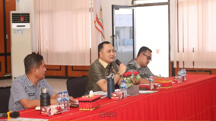 Sekda Kota Gunungsitoli Pimpin Rapat Pelaksanaan SPIP