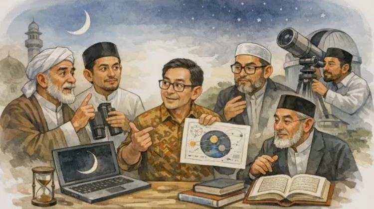 Terdapat Dua Metode Penentuan Hilal, Berikut Penjelasannya