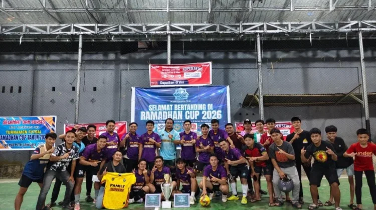 Turnaman Futsal Ramadhan Berakhir, Family United Sebagai Jawara