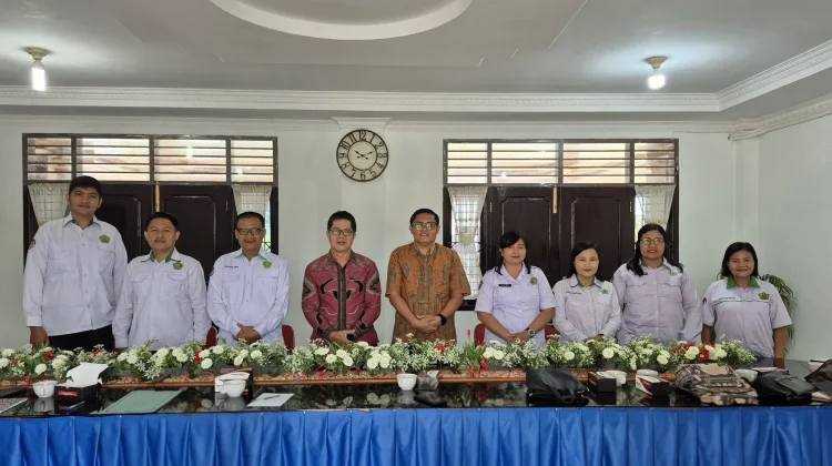 Kemenag Audiensi ke Sinode BNKP Terkait Program Pelayanan Pendataan Umat