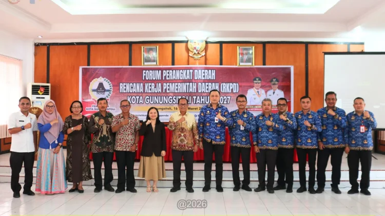 Forum Perangkat Daerah 2027 Lingkup Pemko Gunungsitoli Resmi Ditutup