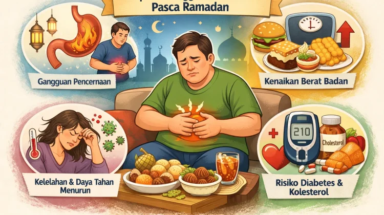 Waspadai Gangguan Kesehatan Pasca Ramadhan