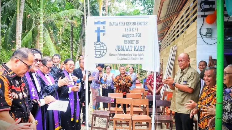 BPHMS Resmikan Jemaat Kasih Resort 35 BNKP