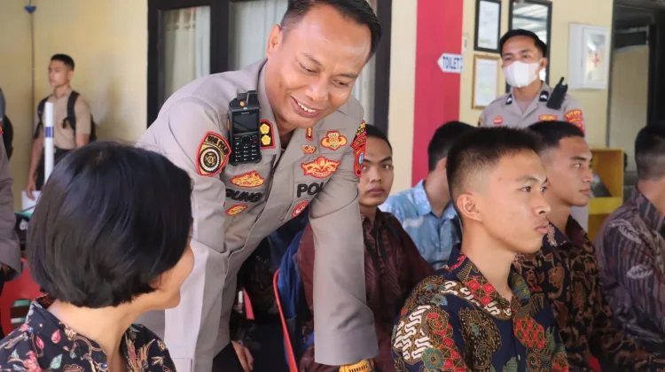 Kapolres Nias Monitoring Proses Penerimaan Casis Anggota Polri