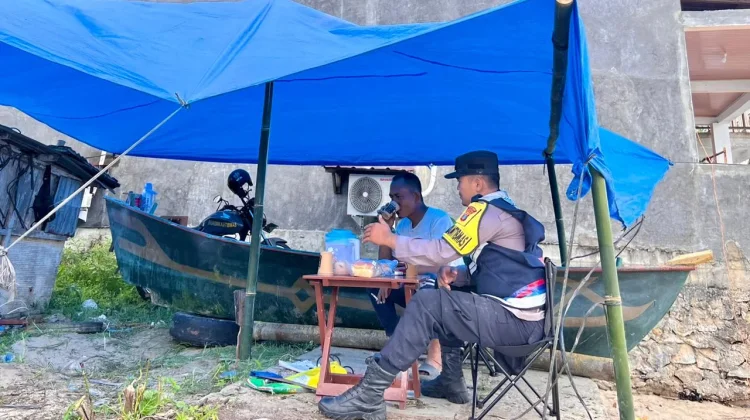 Kopi Keliling, Cara Humanis Polres Nias Dekati Warga