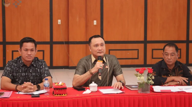 Sekda Kota Gunungsitoli Pimpim Rapat Koordinasi Trantibum