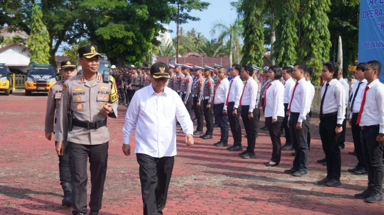 Wakil Walikota Gunungsitoli Pimpin Apel Ketupat Toba 2026