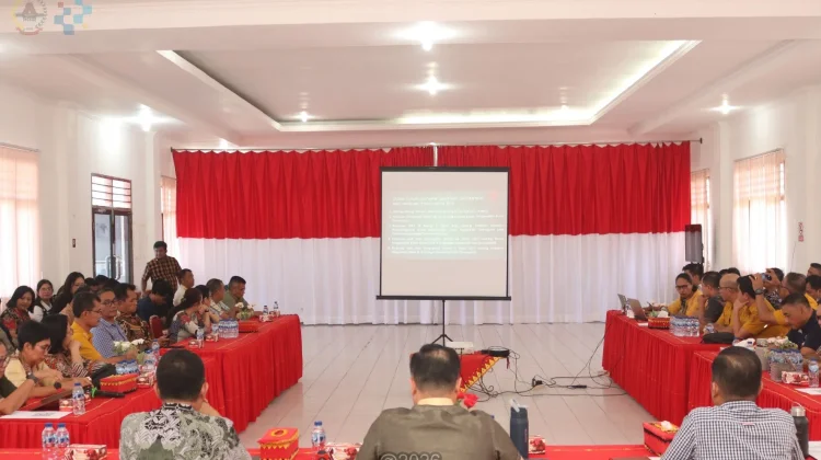 Sekda Kota Gunungsitoli Pimpin Rapat Kickoff Penilaian Maturitas SPIP
