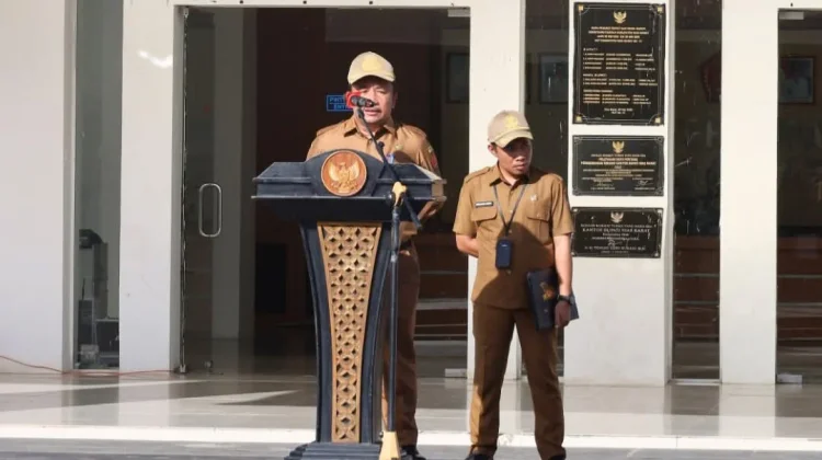 Asisten III Setda Nias Barat Tekankan Pentingnya Proaktif Laksanakan Tugas
