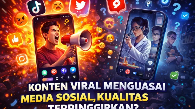 Konten Viral Menguasai Media Sosial, Kualitas Terpinggirkan?