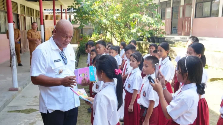 Bupati Nias Utara Monitoring 3 Sekolah di 2 Kecamatan Begini Harapannya