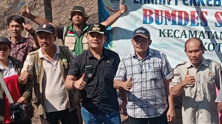 Penanaman Jagung Hibrida di Desa Tetehosi I