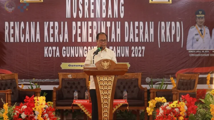 Musrenbang RKPD Tahun 2027 Pemkot Gunungsitoli