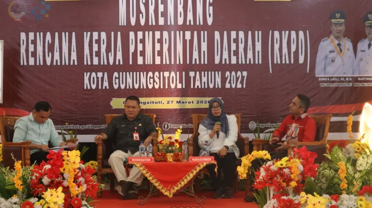 Musrenbang RKPD Tahun 2027 Pemkot Gunungsitoli