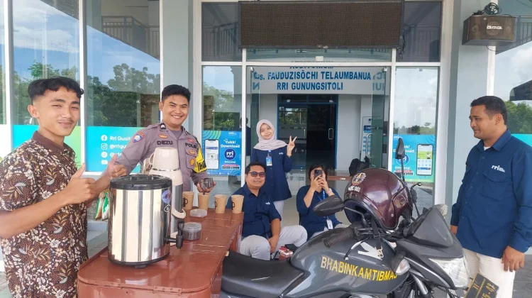 Polres Nias Hadirkan Program Kopi Keliling Gratis untuk Masyarakat