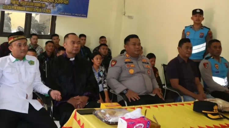 Kapolres Nisel Pimpin Penandatanganan Fakta Integritas Penerimaan Casis