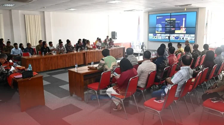 Pemkab Nias Ikuti Entry Meeting Pemeriksaan LKPD Tahun 2025 Secara Daring