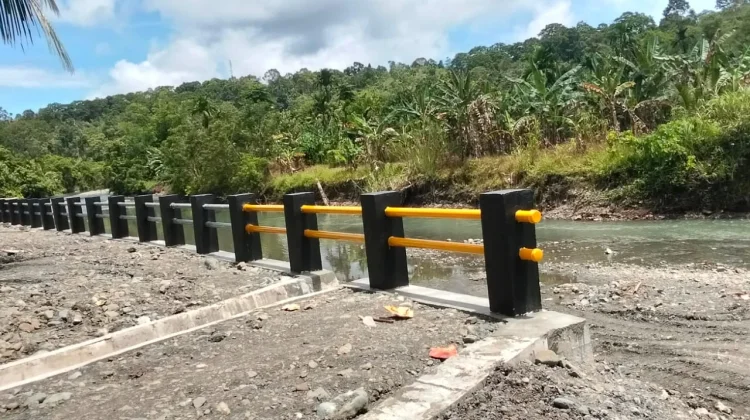 Pekerjaan Proyek Penanganan Longsor di Nias Utara Telah Rampung