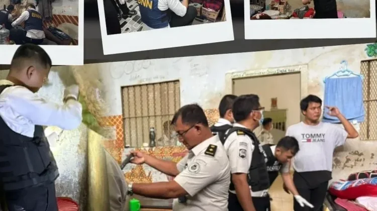 Sambut HBP Ke-62, Lapas Gunungsitoli Gelar Kegiatan Penggeledahan Kamar Hunian WBP