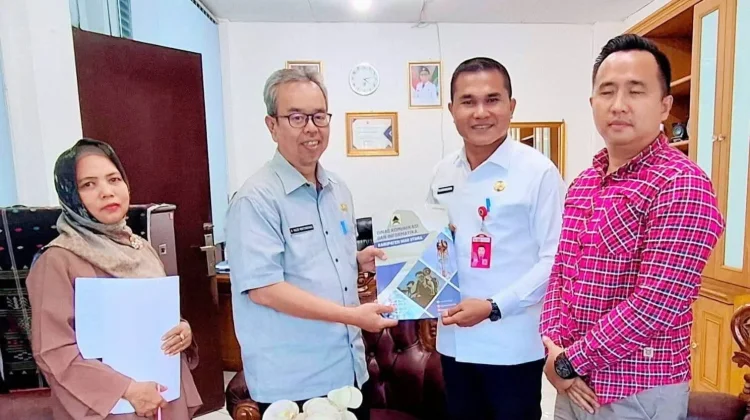 Diskominfo Nias Utara Audensi ke Kominfo Provsu, Targetkan Perluasan Jaringan