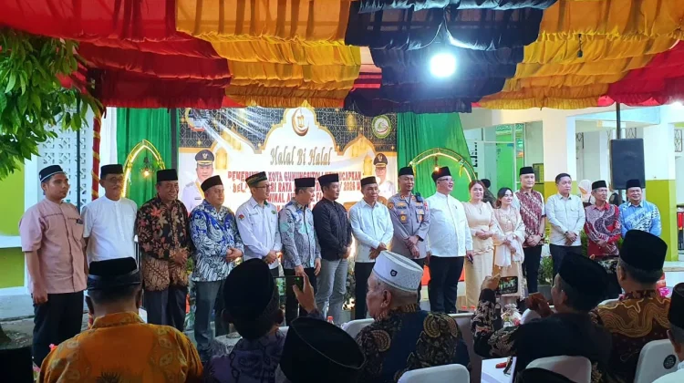 Kepala RRI Gunungsitoli Hadiri Halal Bi Halal Pemkot Gunungsitoli
