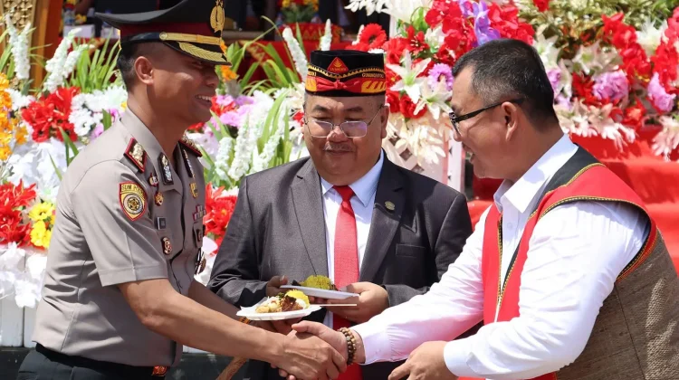 Kapolres Nias Hadiri Peringatan Hari Jadi Kota Gunungsitoli